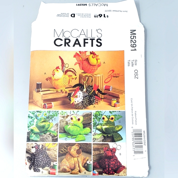 McCall's Crafts Sewing Patterns - Picture 1 of 10